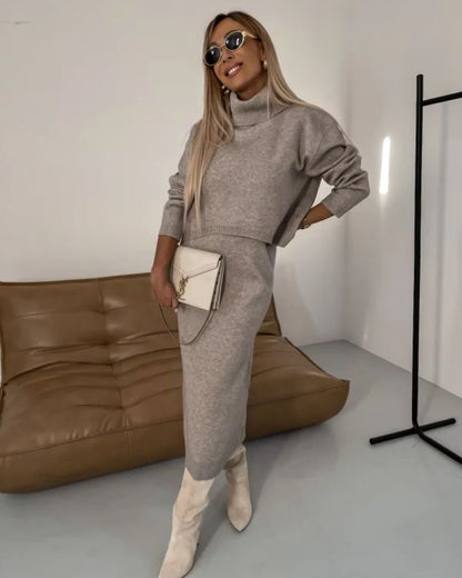 Dilia | Conjunto de prendas de punto elegantes