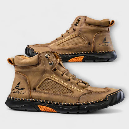 ZAPATOS ALTOS DE CUERO INDESTRUCTIBLES, IMPERMEABLES Y ORTOPEDICOS