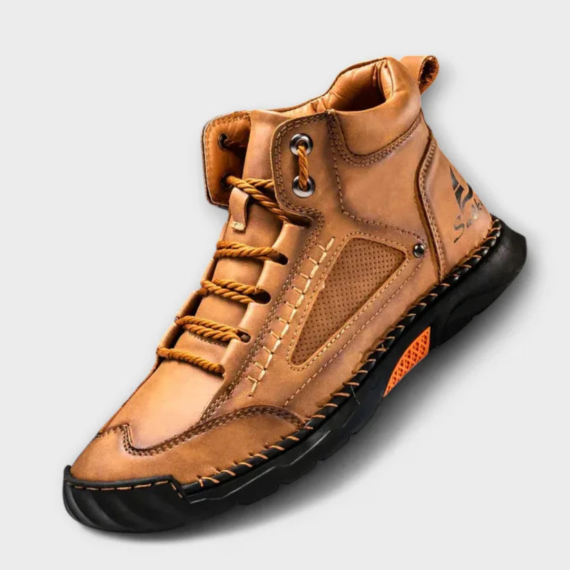 ZAPATOS ALTOS DE CUERO INDESTRUCTIBLES, IMPERMEABLES Y ORTOPEDICOS