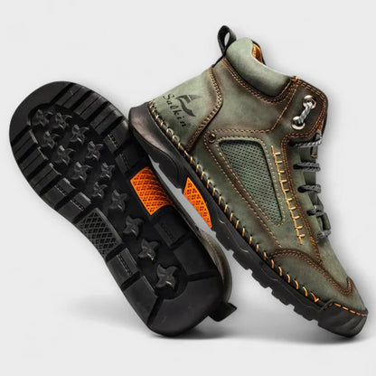 ZAPATOS ALTOS DE CUERO INDESTRUCTIBLES, IMPERMEABLES Y ORTOPEDICOS