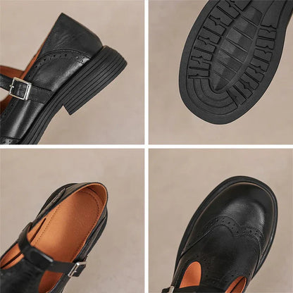 Verda - Elegante zapato de piel